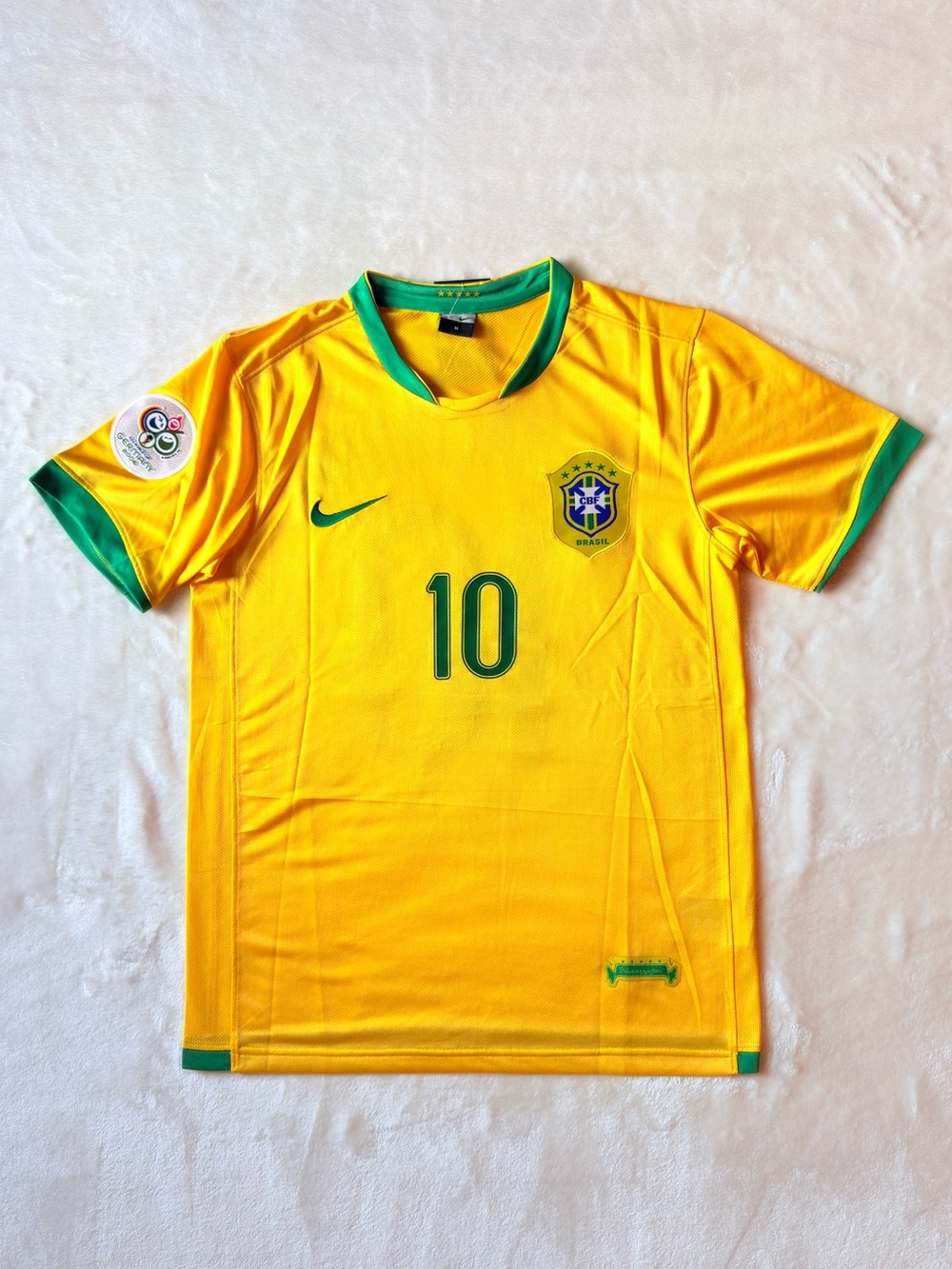 Brasil FIFA WORLD CUP 2006 Retro Jersey, Player Version